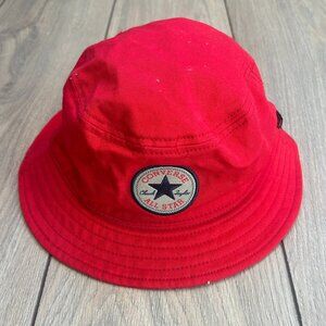 Converse Red Bucket Hat